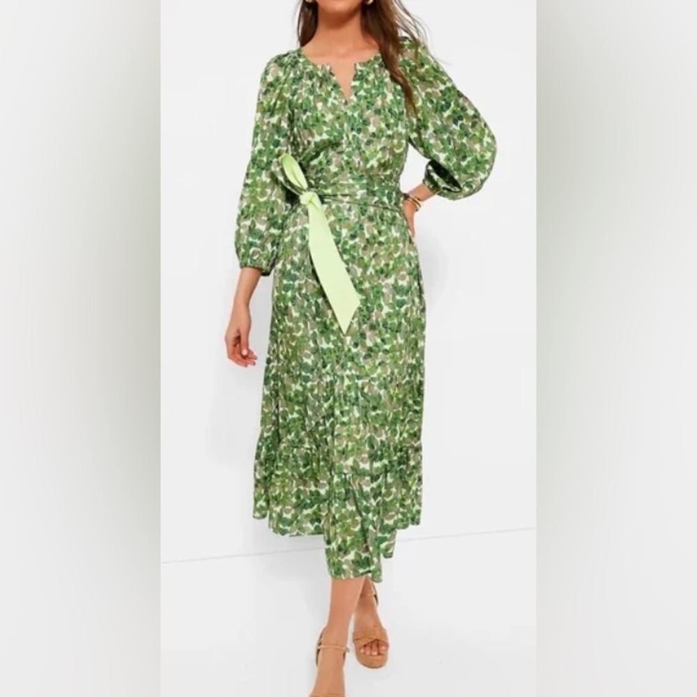 Tuckernuck Women's Viridian Grove Lyles Dress, Size Small - Picture 1 of 8